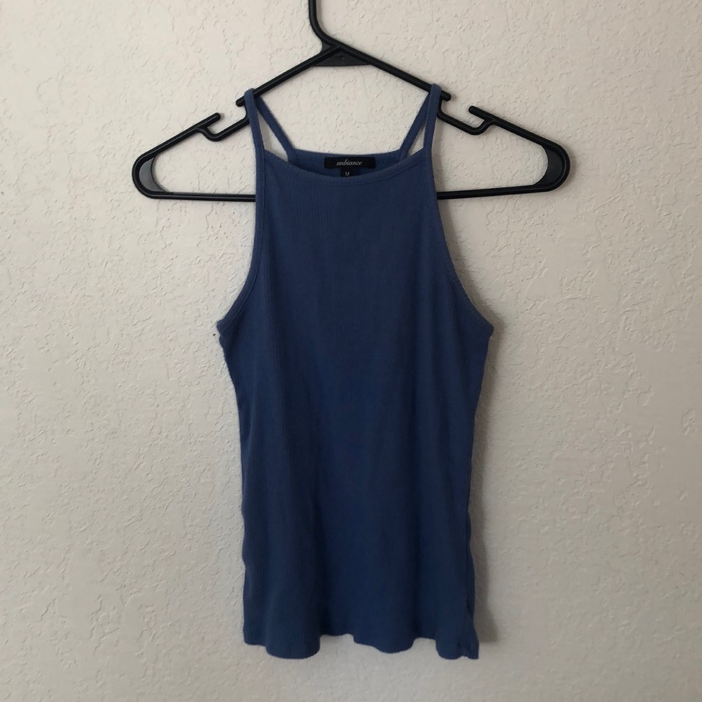 High Neckline Tank Top